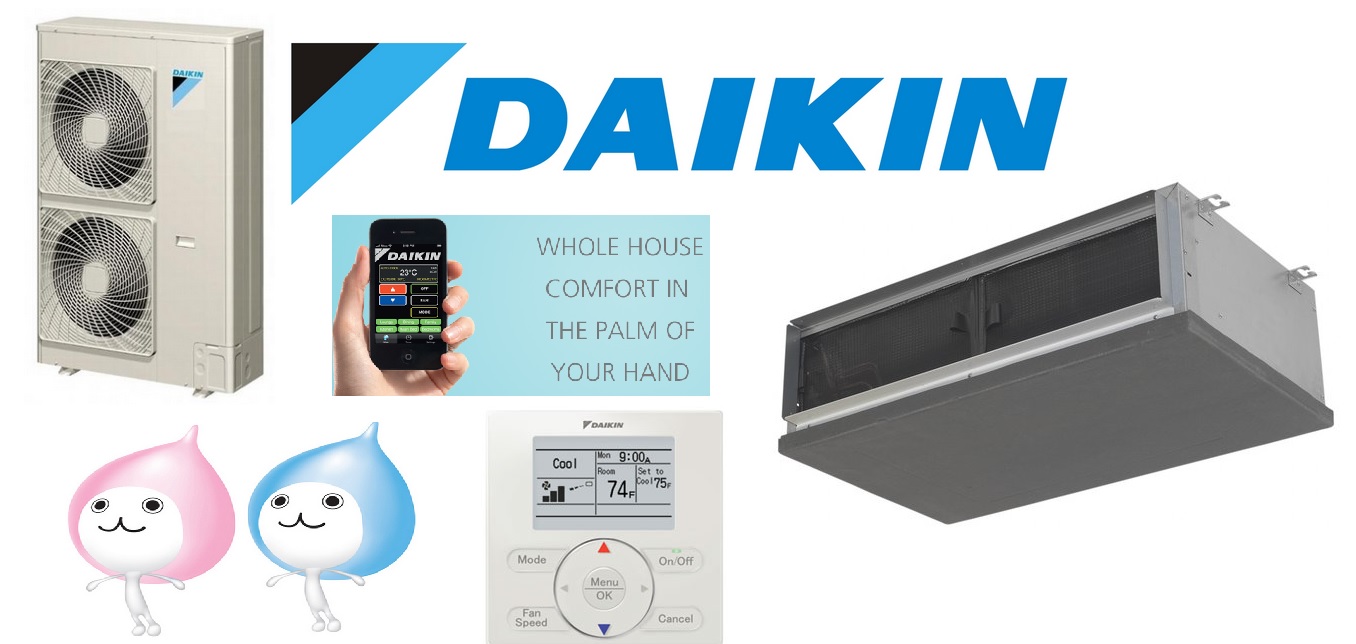 Daikin ducted air conditioning
